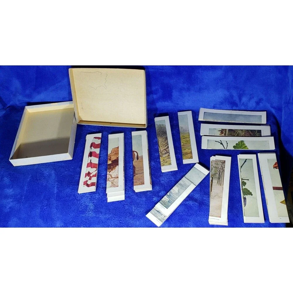 Antique Games: 1900/01 Ideal Sectional Animals & Anagrams by Milton Bradley Co.